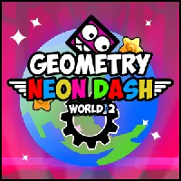Geometry Neon Dash World Two - Unblocked WTF