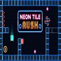 Neon Tile Rush - Unblocked WTF